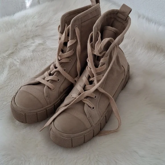 Zara Chunky Trainers Boots Sneackers - Picture 5 of 16